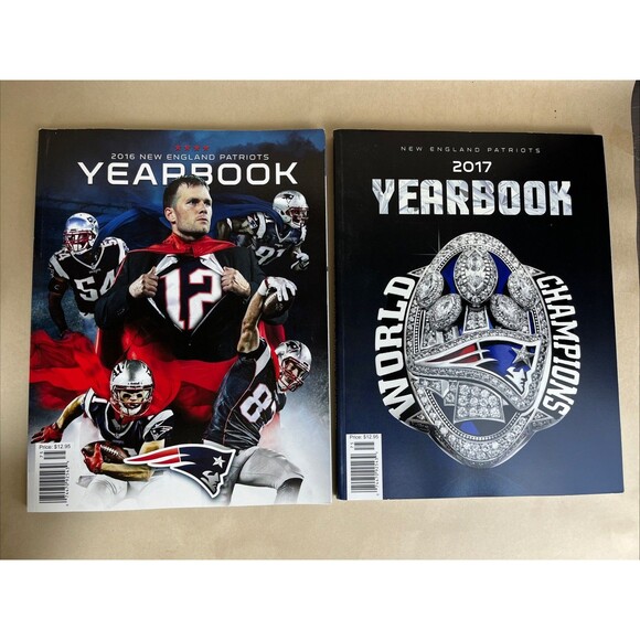 NEW‎ ENGLAND PATRIOTS Official Yearbook 2016, 2017 - Picture 1 of 2